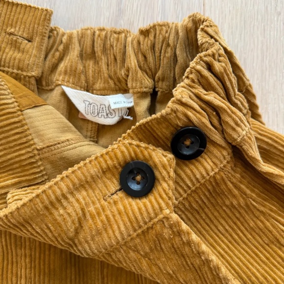 A Line Organic Cord Skirt - Picture 3 of 8